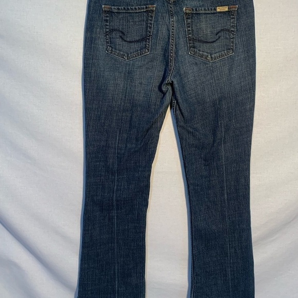 Levi Strauss Signature | Size 10 | Low Rise Boot Cut | Misses Short 29” Jeans - Picture 3 of 10
